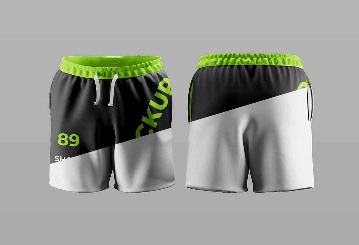 Sport Shorts Mockup