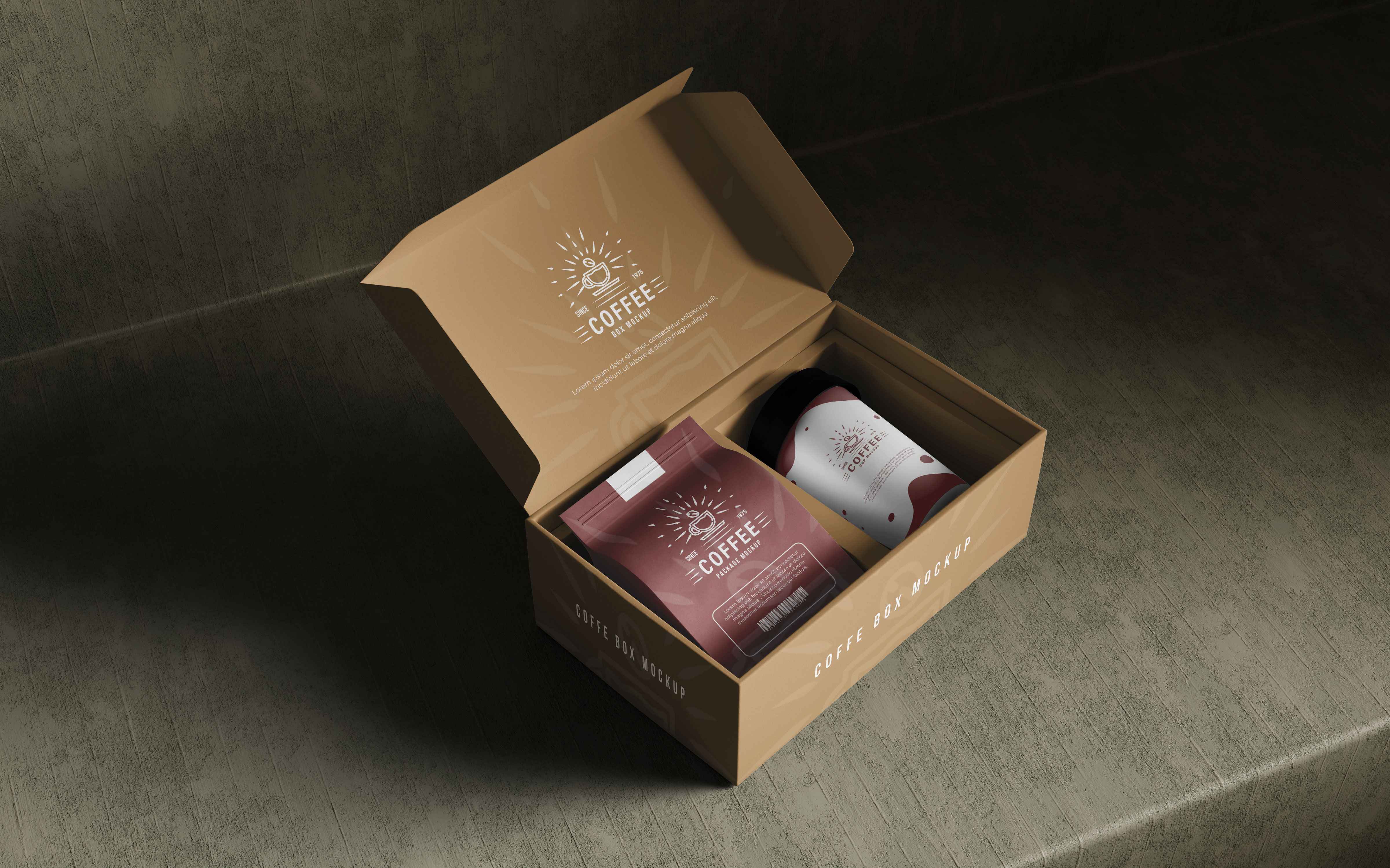 Coffee Packaging Mockup