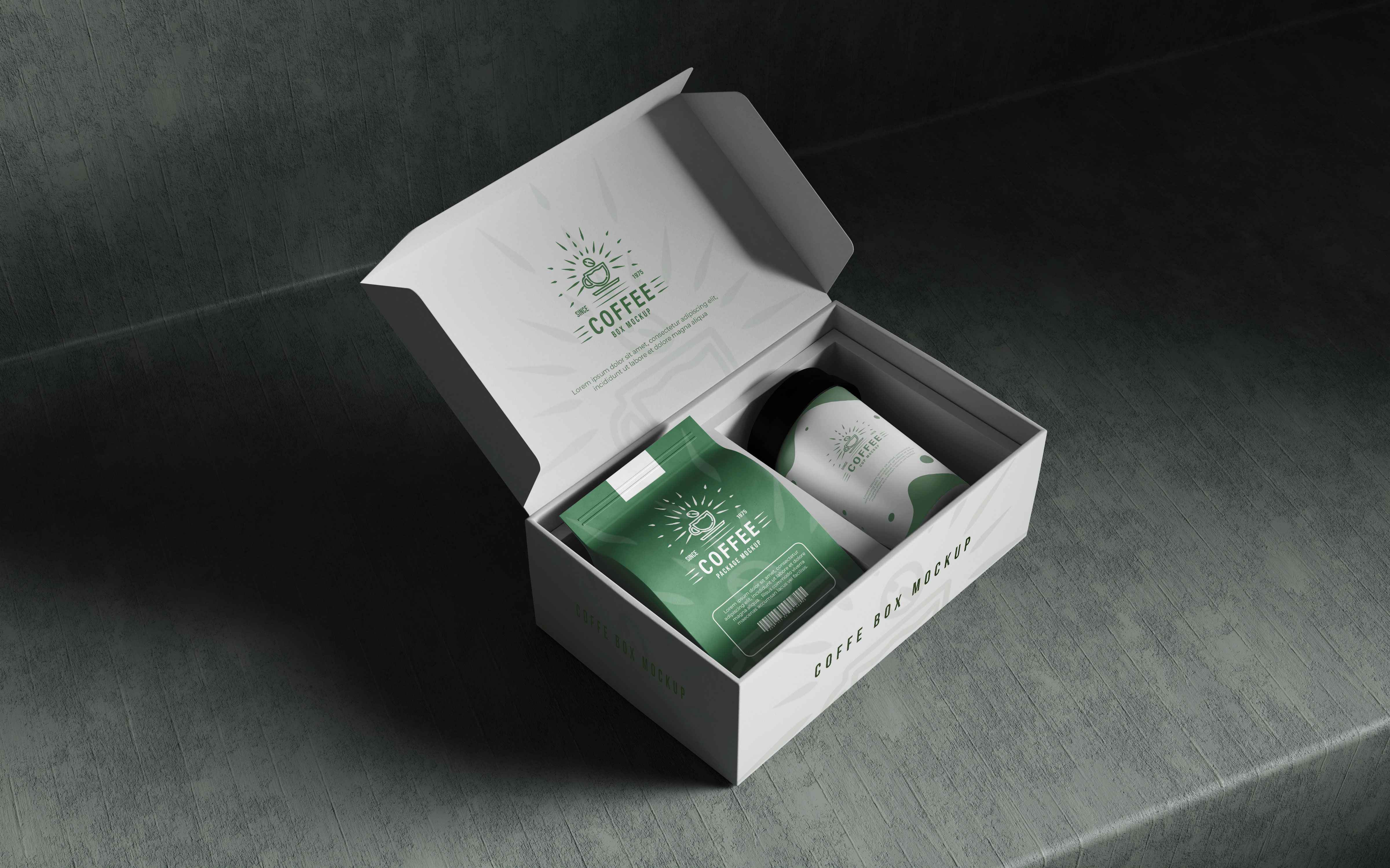 Coffee Packaging Mockup