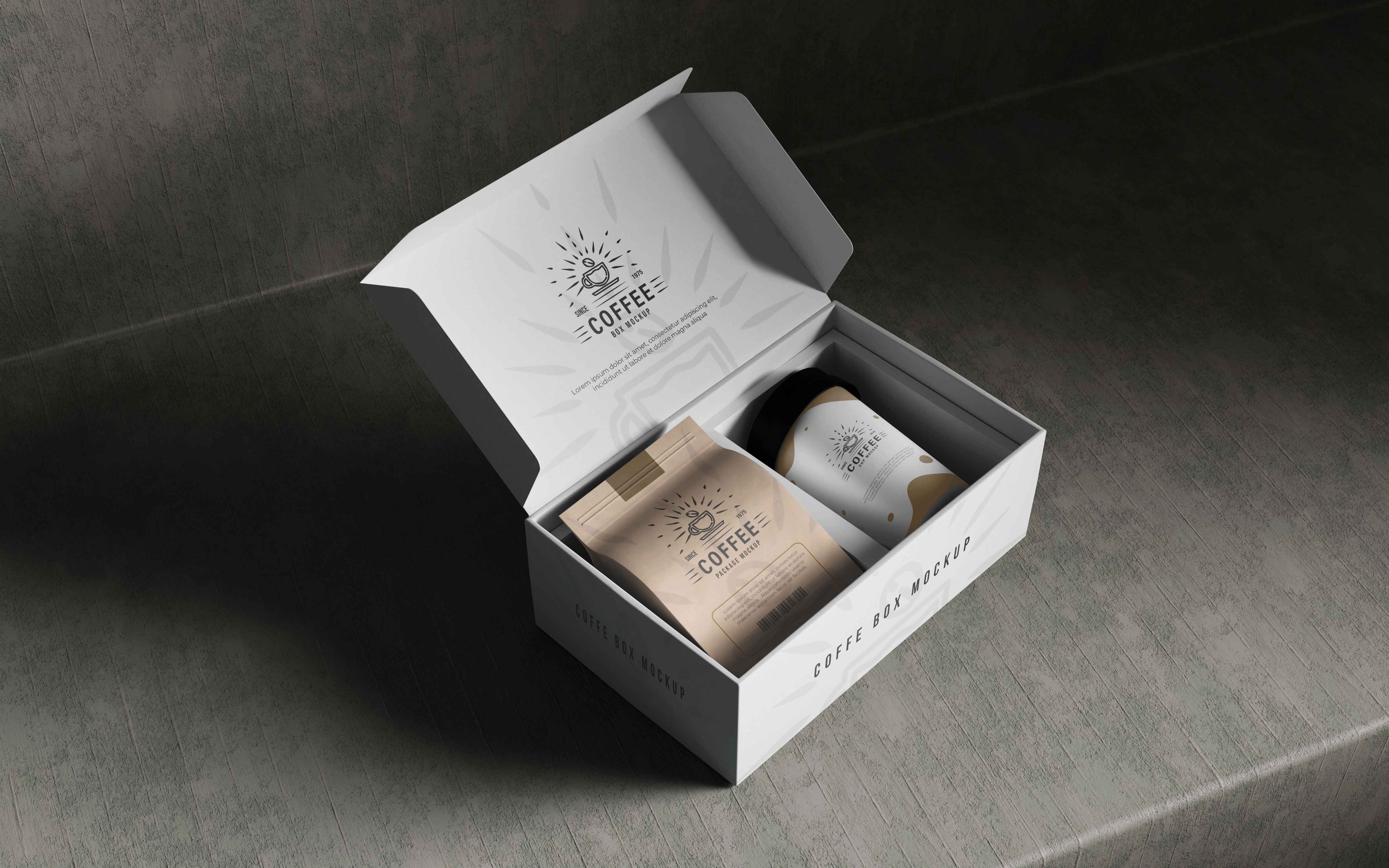 Coffee Packaging Mockup