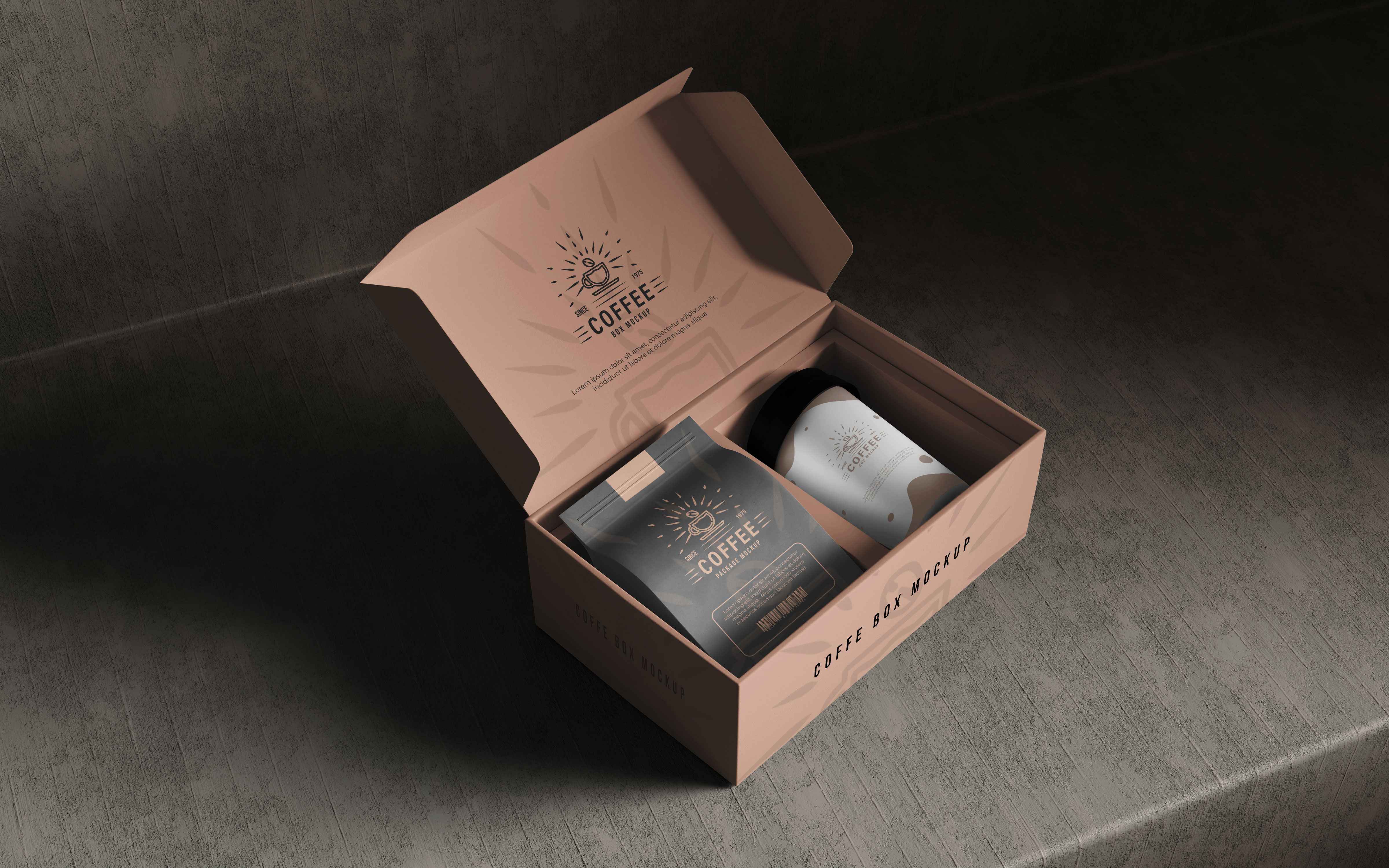 Coffee Packaging Mockup